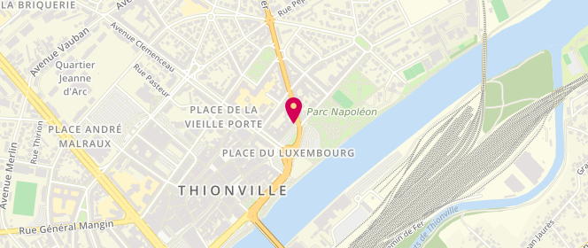 Plan de PARISOT Serge, 12 Square du 11 Novembre, 57100 Thionville