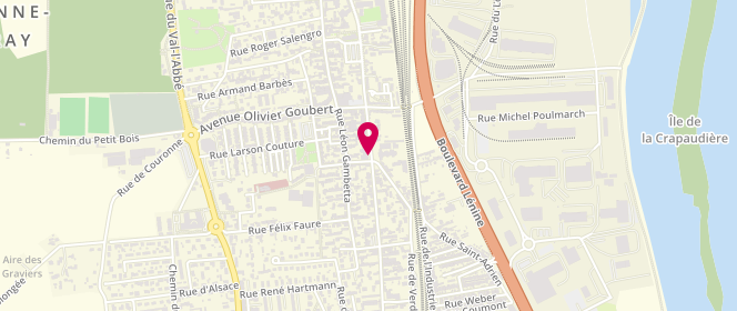 Plan de BLONDEL Caroline, 32 Rue Lazare Carnot, 76800 Saint-Étienne-du-Rouvray