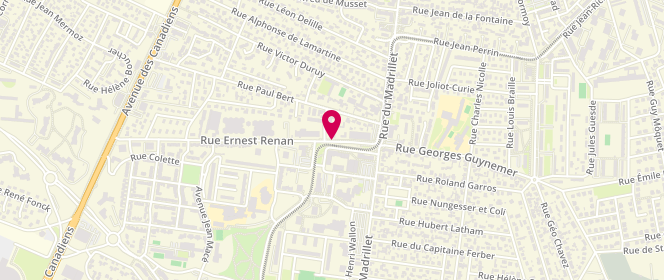 Plan de BEN ACHOUR Nabil, 8 Rue Ernest Renan, 76800 Saint-Étienne-du-Rouvray