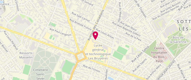 Plan de BORD Stéphane, 5 Rue Docteur Cornet, 76300 Sotteville-lès-Rouen
