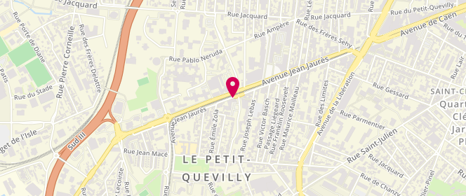 Plan de PRAT Stéphane, 123 Avenue Jean Jaurès, 76140 Le Petit-Quevilly