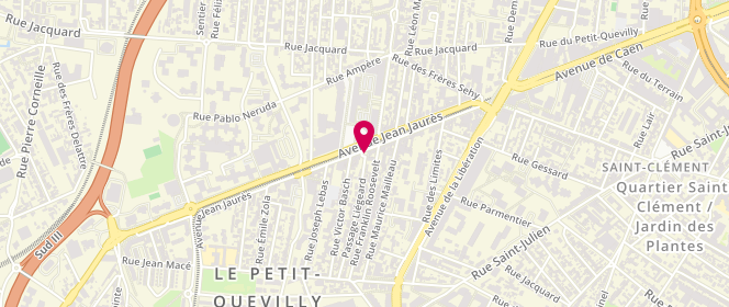 Plan de DUVAL Fabrice, 77 Avenue Jean Jaurès, 76140 Le Petit-Quevilly