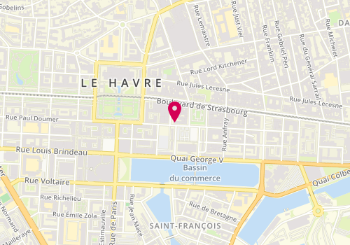 Plan de DOGUET Marie Hélène, 37 Rue Jules Siegfried, 76600 Le Havre