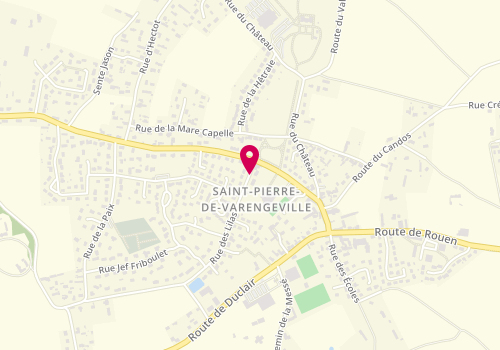 Plan de DASSAS Cédric, 47 Rue des Lilas, 76480 Saint-Pierre-de-Varengeville