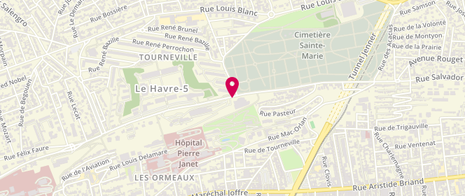 Plan de HAOUCHE Ouamar, 98 Rue du 329 Eme Ri, 76620 Le Havre