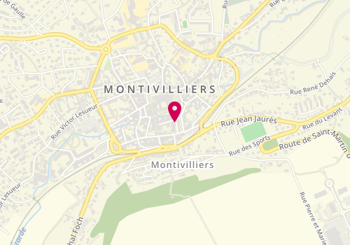 Plan de LEROY Olivier, 5 Place Abbé Pierre, 76290 Montivilliers