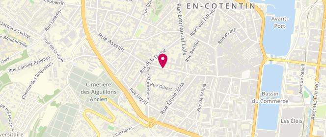 Plan de LEFORT Philippe, 29 Rue Guillaume Fouace, 50100 Cherbourg-en-Cotentin