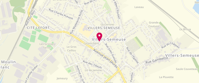 Plan de FRANCOIS Christophe, 12 Rue Ferdinand Buisson, 08000 Villers-Semeuse