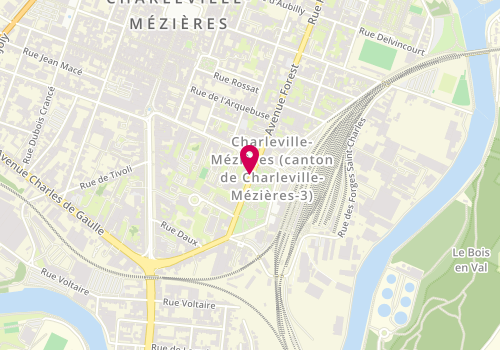 Plan de Timsit Henry-José, 10 Avenue Georges Corneau, 08000 Charleville-Mézières