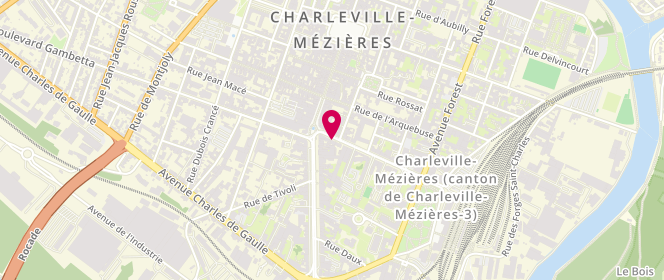 Plan de Poletti Abellino, 10 Avenue Jean Jaurès, 08000 Charleville-Mézières