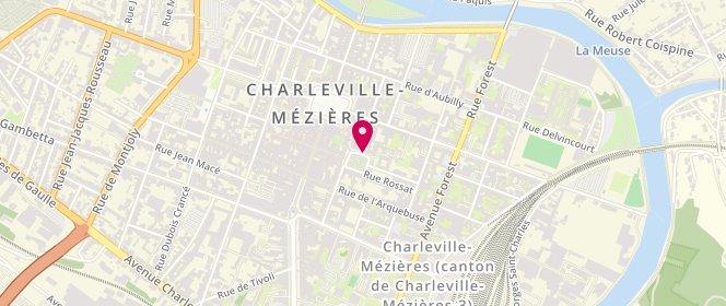 Plan de APPARUIT Jean-Pol, 9 Place Winston Churchill, 08000 Charleville-Mézières