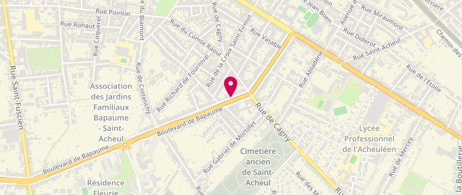Plan de BELLENGER Christophe, 16 Boulevard de Bapaume, 80090 Amiens