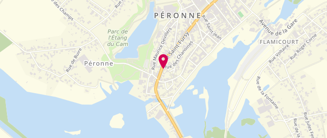 Plan de BENAMMAR Sidi-Mohammed, 69 Rue Saint Fursy, 80200 Péronne