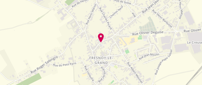 Plan de GHEWY Laurence, 130 Rue de la Republique, 02230 Fresnoy-le-Grand