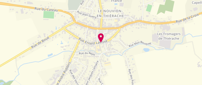 Plan de DUCOLLET Michel, 39 Rue Ernest Lavisse, 02170 Le Nouvion-en-Thiérache