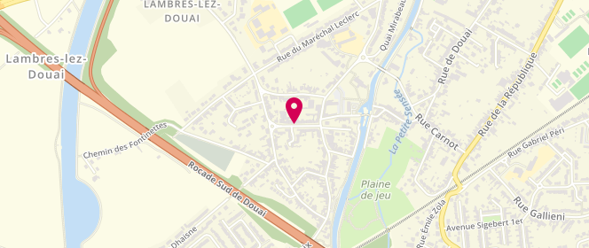Plan de DOHEIN Gérard, 16 Avenue des Poilus, 59552 Lambres-lez-Douai