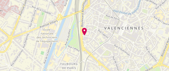 Plan de VINTI Dorina, 20 Rue du Grand Bruille, 59300 Valenciennes