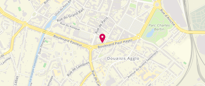 Plan de PAGNIEZ Isabelle, 340 Boulevard Paul Hayez, 59500 Douai