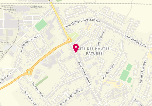 Plan de PAVAUT-FRISON Dominique, 141 Rue Henri Durre, 59590 Raismes