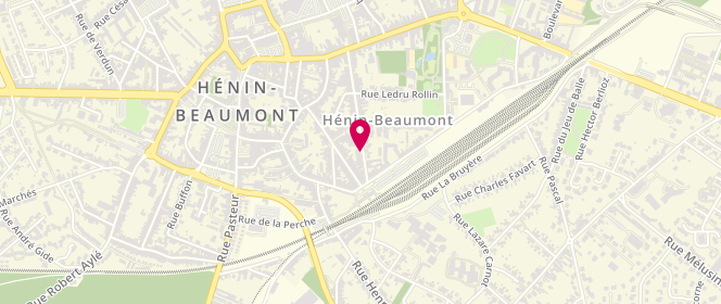 Plan de MALBRANQUE Grégory, 300 Avenue Victor Hugo, 62110 Hénin-Beaumont