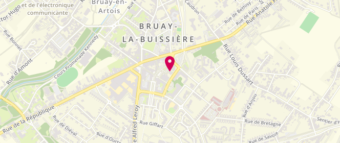 Plan de ANDRZEJEWSKI Audric, 54 E Rue d'Alsace, 62700 Bruay-la-Buissière