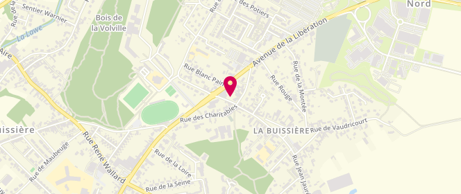 Plan de WIART Laurent, 616 Avenue de la Liberation, 62700 Bruay-la-Buissière