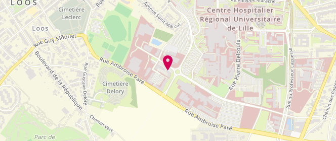 Plan de ALDEBERT Louis, Avenue Eugène Avinée, 59037 Lille