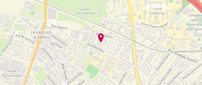 Plan de ARIB Inès, Rue Michel Polonowski, 59037 Lille