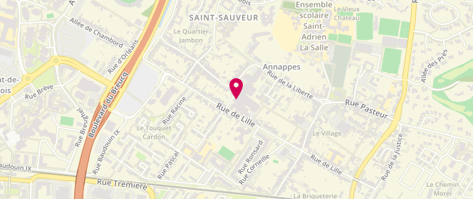 Plan de CATANZARITI Jean François, 10 Rue du Petit Boulevard, 59650 Villeneuve-d'Ascq
