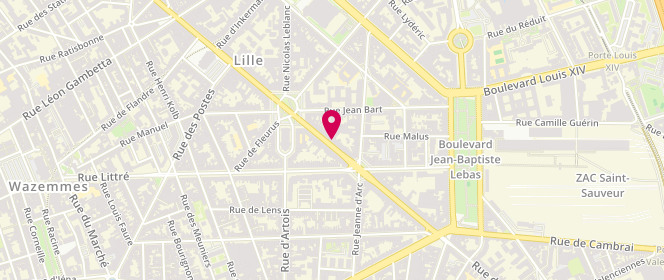Plan de HAVET Denis, 237 Rue de Solferino, 59000 Lille