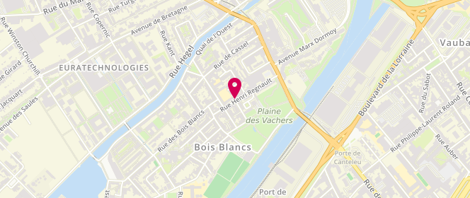 Plan de WEILL-APTER Joëlle, 68 Rue Henri Régnault, 59000 Lille