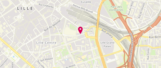 Plan de DUPREY Jean, 51 Rue Gustave Delory, 59047 Lille
