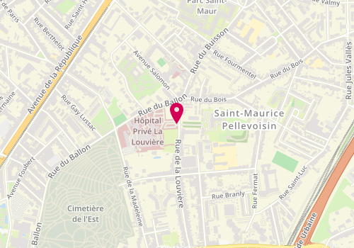 Plan de LONS Adrien, 69 Rue de la Louviere, 59042 Lille