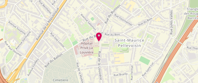 Plan de HELLERINGER Mathieu, 71 Rue de la Louvière, 59000 Lille