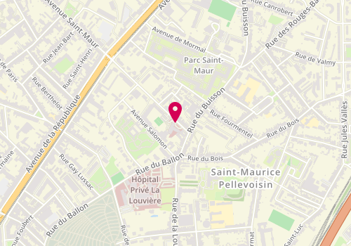 Plan de LECOUTERE-BEERT Maëlle, 4 Avenue Emile Zola, 59800 Lille