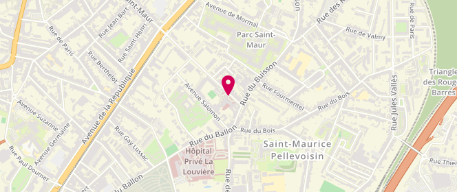 Plan de FLORENT-BRUANDET Caroline, 4 Avenue Emile Zola, 59800 Lille