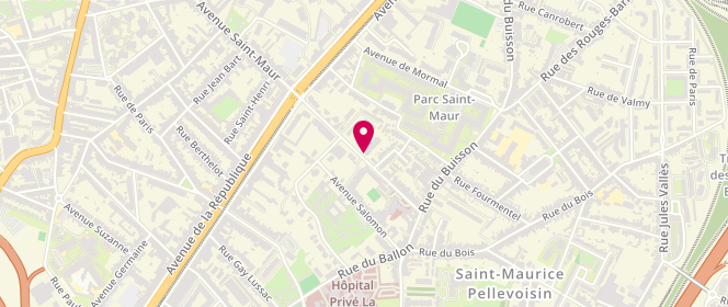 Plan de SPINOSI Thierry, 49 Avenue Emile Zola, 59800 Lille
