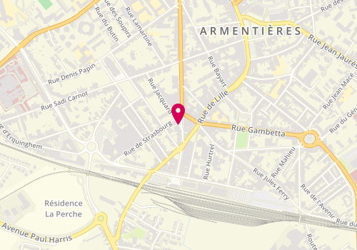 Plan de DECHERF Patrice, 4 Place Gustave Lambin, 59280 Armentières
