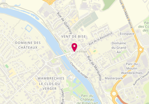 Plan de DOUCHEMENT Dorothée, 147 Rue du Pont Levis, 59118 Wambrechies