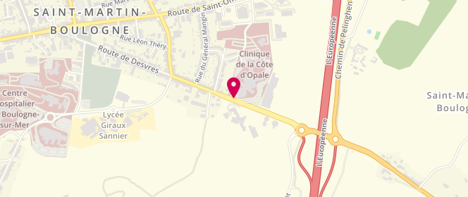 Plan de FARHAT Yousri, 171 Route de Desvres, 62280 Saint-Martin-Boulogne