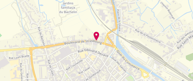 Plan de RICHARD Philippe, 96 Boulevard de Strasbourg, 62500 Saint-Omer