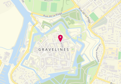 Plan de RIVENET Victor, 14 Rue Carnot, 59820 Gravelines
