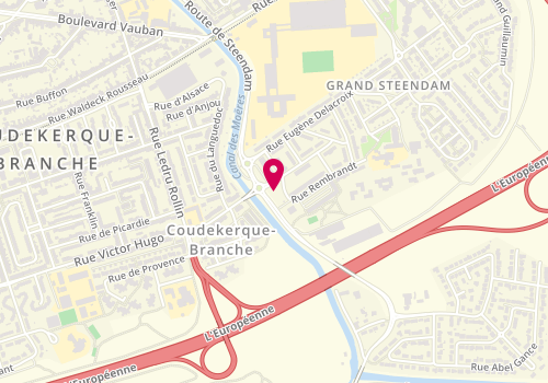 Plan de HARDY Alexandre, 77 Route de Steendam, 59210 Coudekerque-Branche